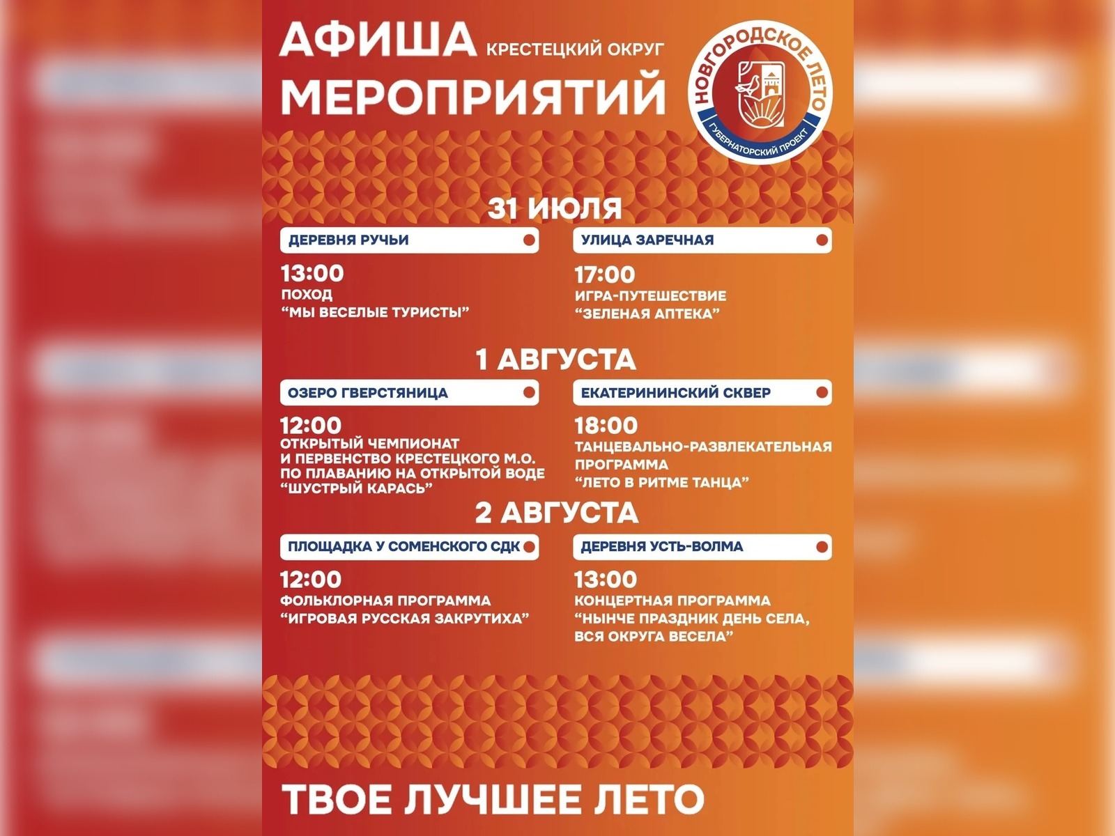 Новгородское лето.