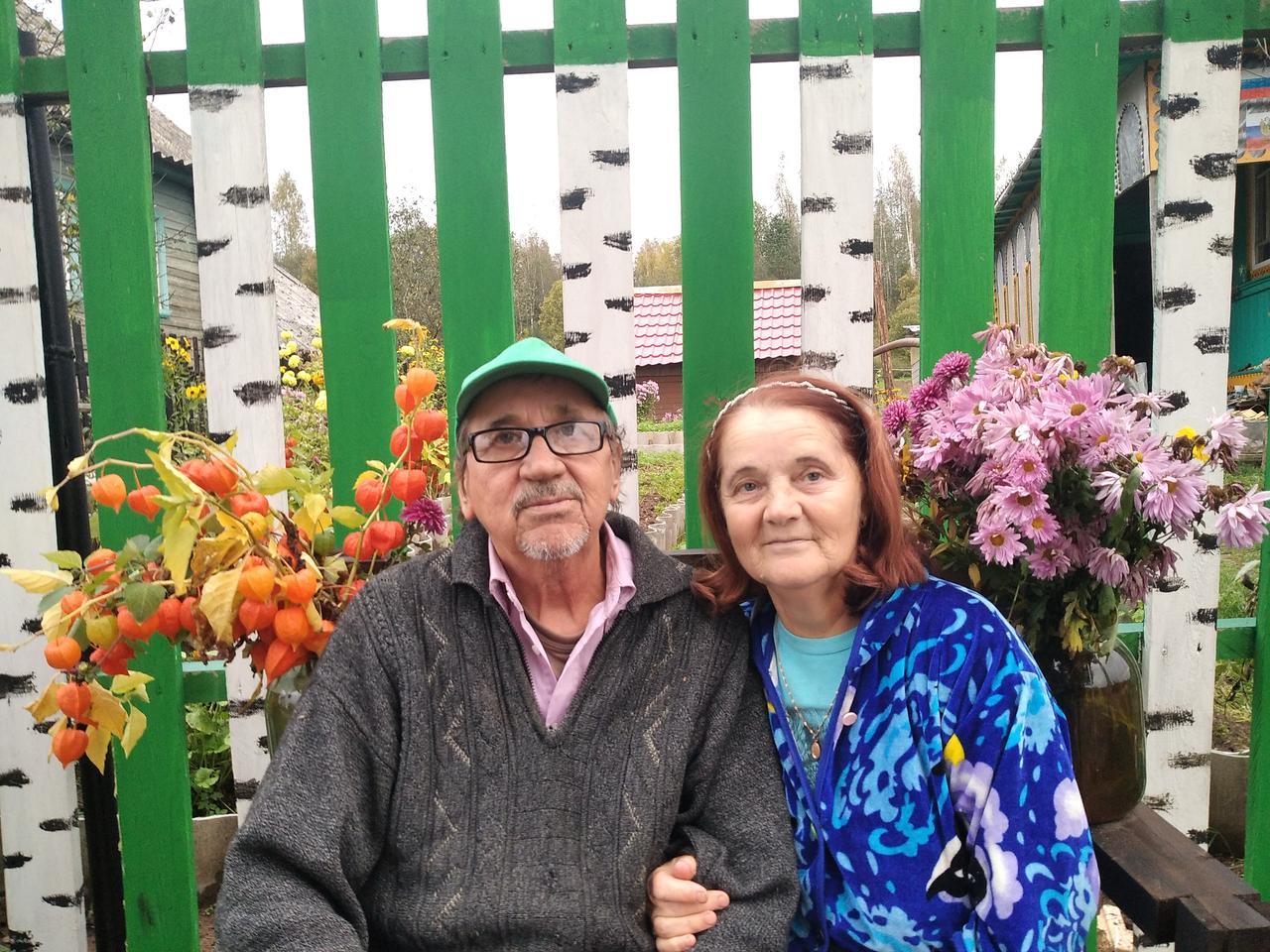 Супруги Ганины - участники ТОС д. Хотоли, принимают активное участие в жизни ТОС.