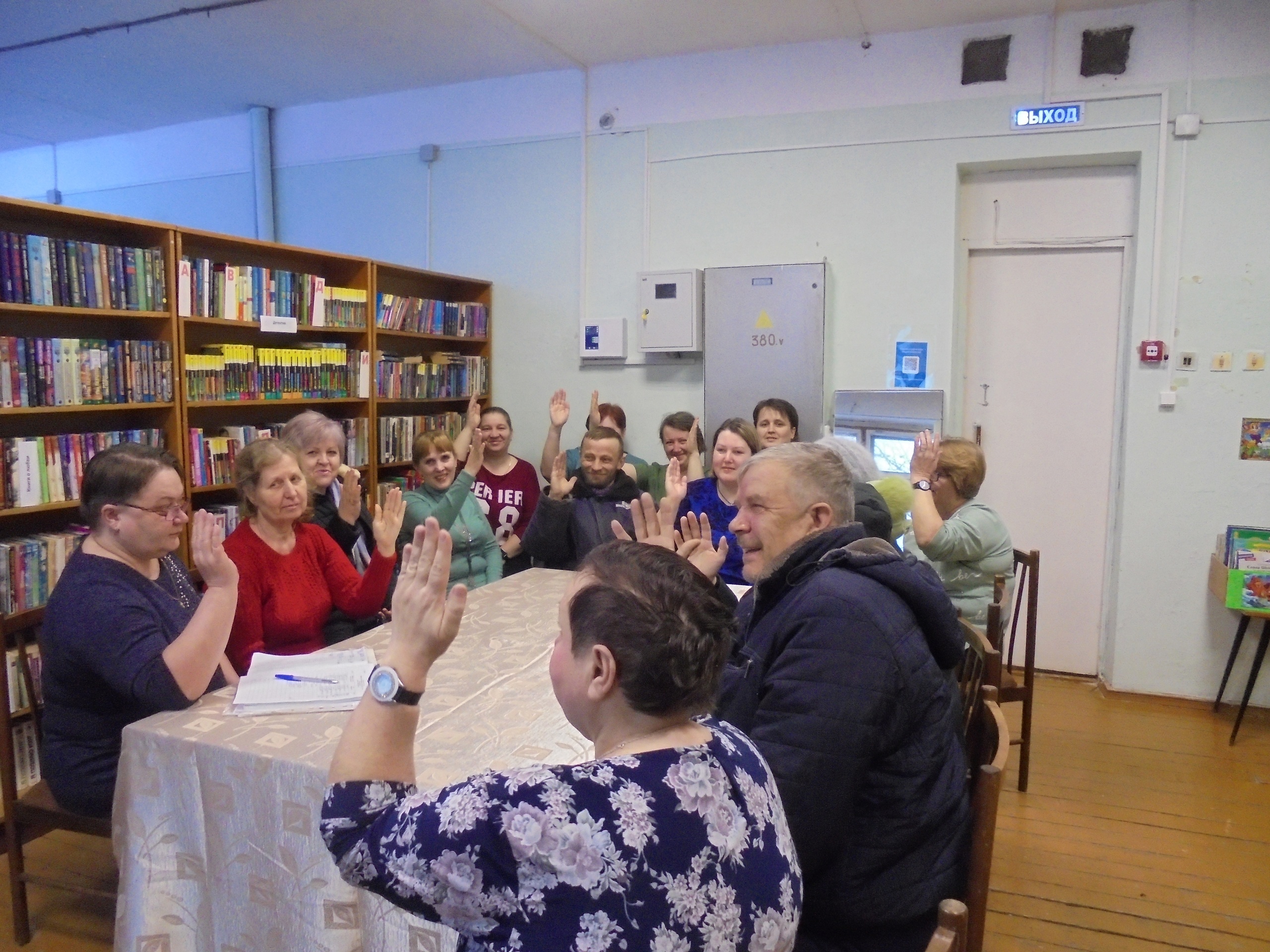 На собрании в д. Зайцево приняли решение провести работу по удалению аварийных деревьев.