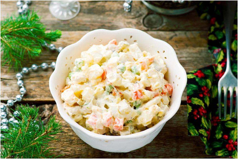 Звезда новогоднего стола. Удивительная история салата оливье..