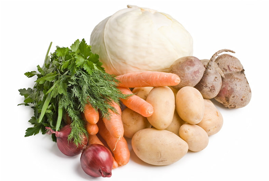 Питание по сезону. Овощи и зелень января.